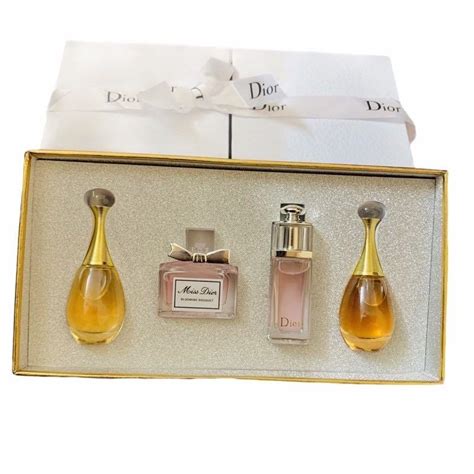 miniatur parfum dior|christian dior mini perfume set.